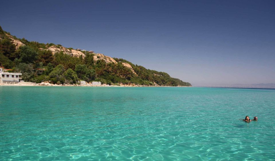 From Nea Fokea: Chalkidiki 6-Hour Cruise by Sailing Boat - Itinerary