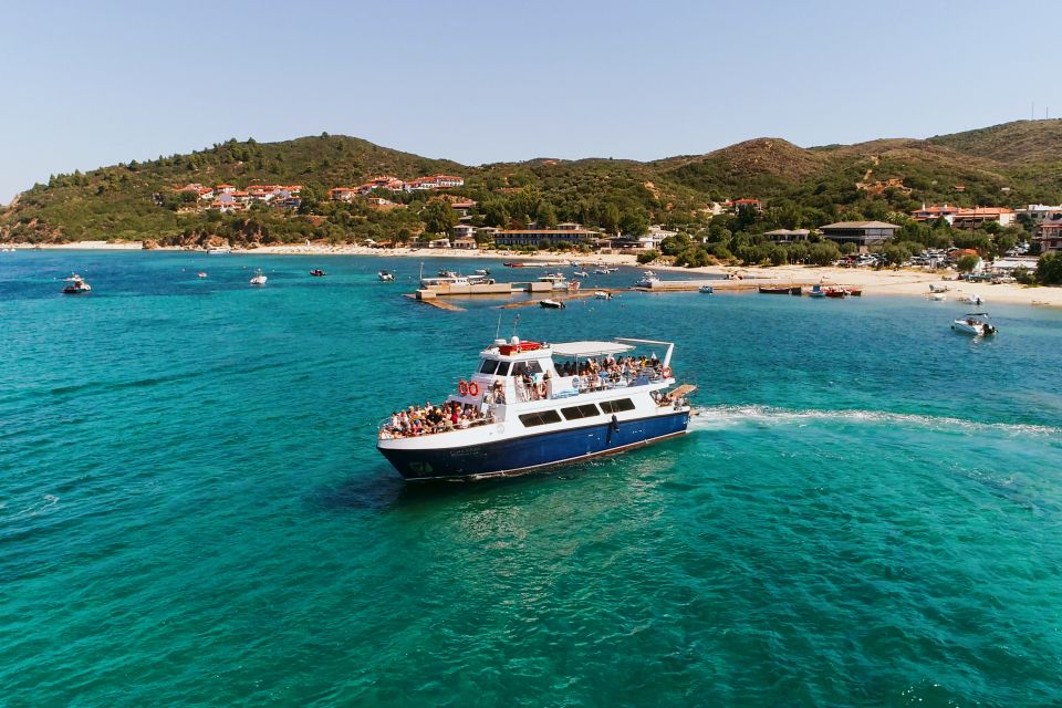 From Ouranoupolis: Two Islands Cruise With Lunch on Board - Discovering Halkidiki and Diaporos Islands