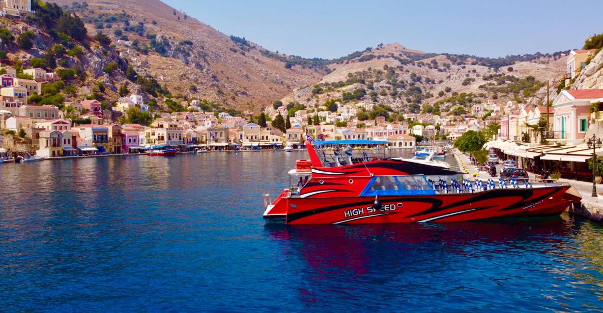 Kolympia: High-Speed Boat to Symi Island & St Georges Bay - Highlights of the Trip