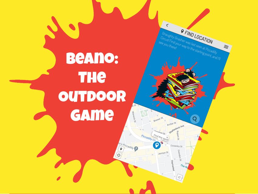 London: Beano the Outdoor City Smartphone Game - Experience Highlights