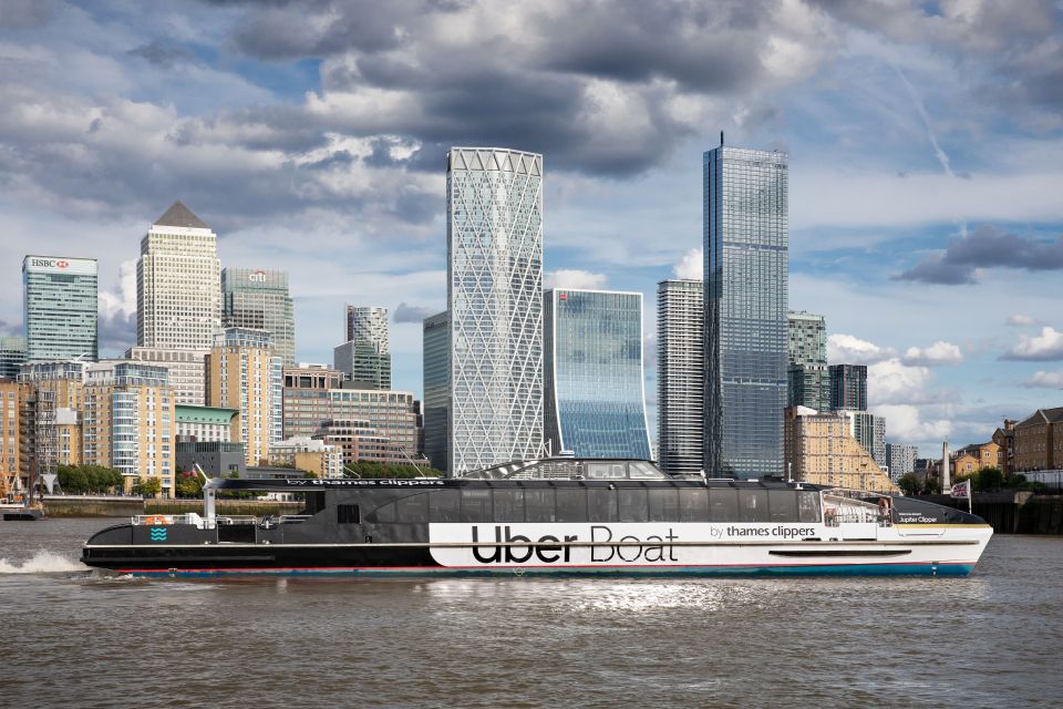 London: Uber Boat by Thames Clippers Hop-On Hop-Off Pass - Activity Highlights