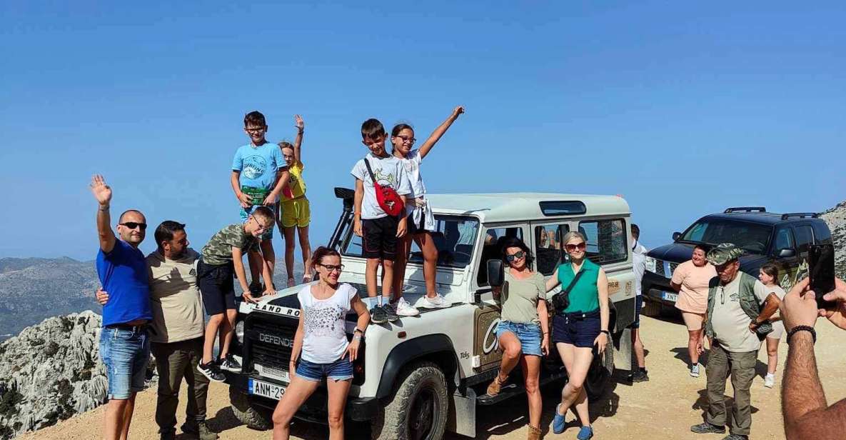 Malia: Land Rover Safari Lasithi Plateau and Zeus Cave - Tour Duration