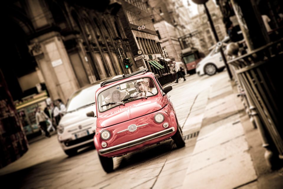 Milan: BIG CentralCityTour by Vintage Fiat 500 (3hs, 3stops) - Itinerary Highlights