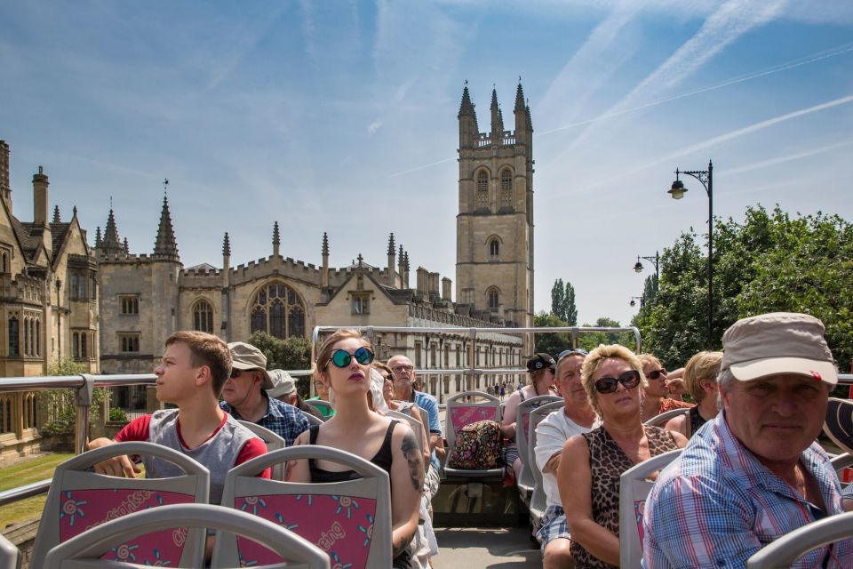 Oxford: City Sightseeing Hop-On Hop-Off Bus Tour - Tour Stops