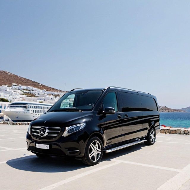 Private Transfer Mykonos:Airport/Port Pickup With Minivan - Inclusions