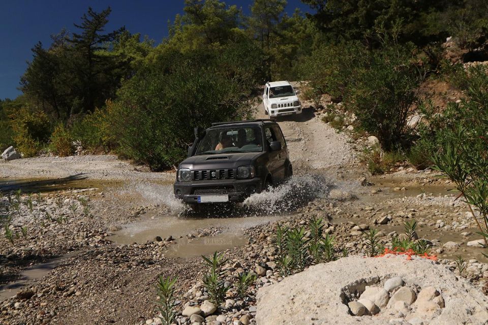 Rhodes: Self Drive Safari 4x4 Tour - North Pick Ups - Inclusions and Itinerary Highlights