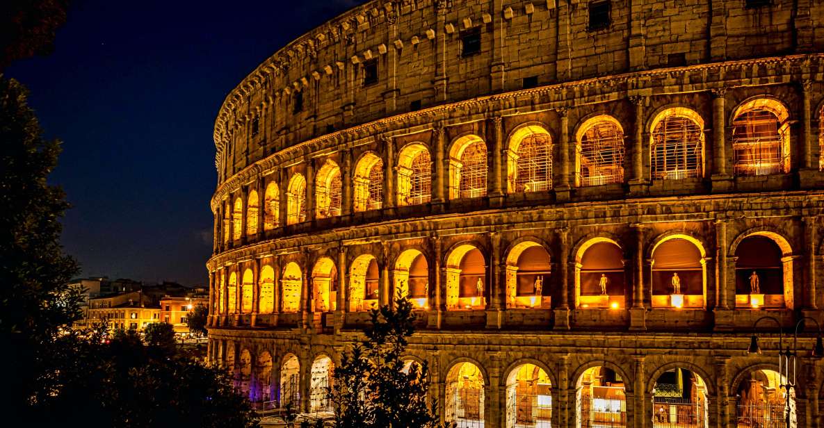 Rome: Small-Group Night Tour With Pizza and Gelato - Itinerary