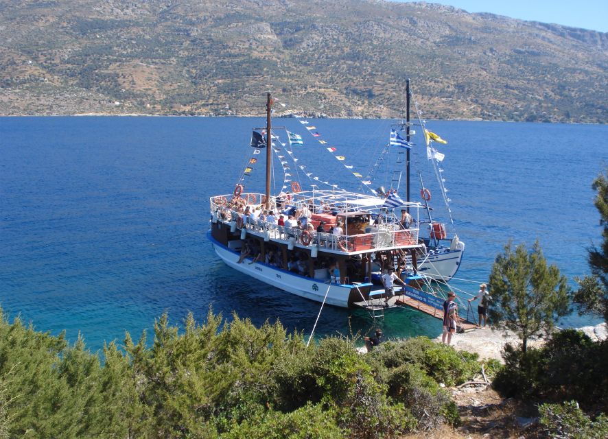 Samos: Boat Tour With BBQ Lunch to Samiopoula - Tour Description