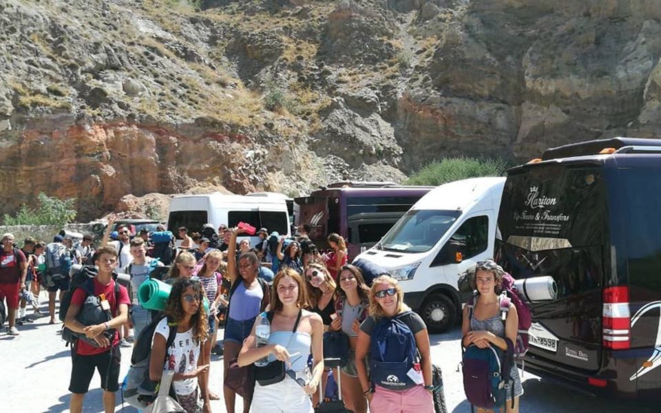 Santorini: Transfer From Port to Airport - Shuttle Details