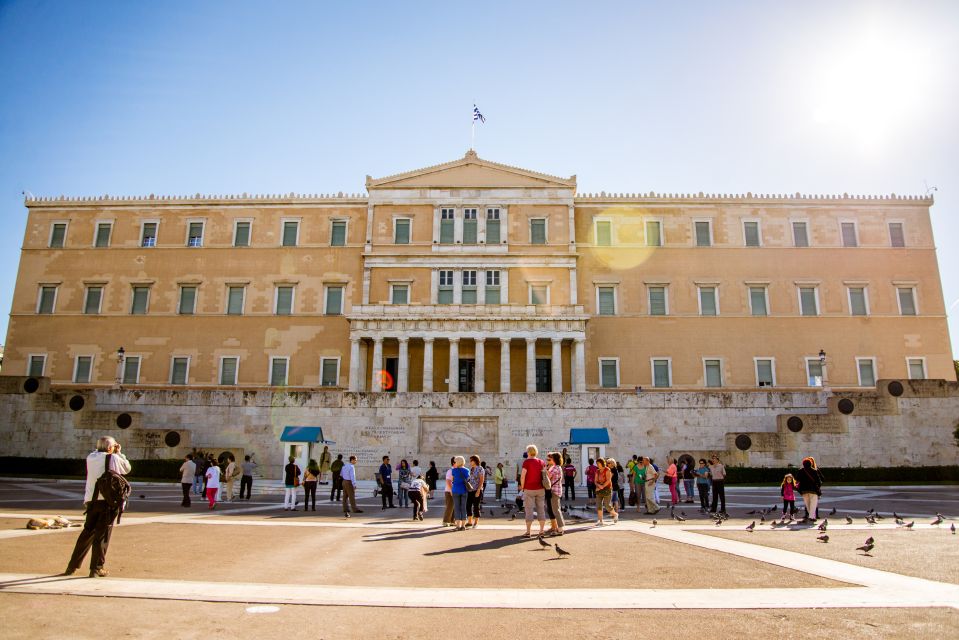 Athens: Highlights Walking Tour Tickets Not Included - Historical Sites Visited