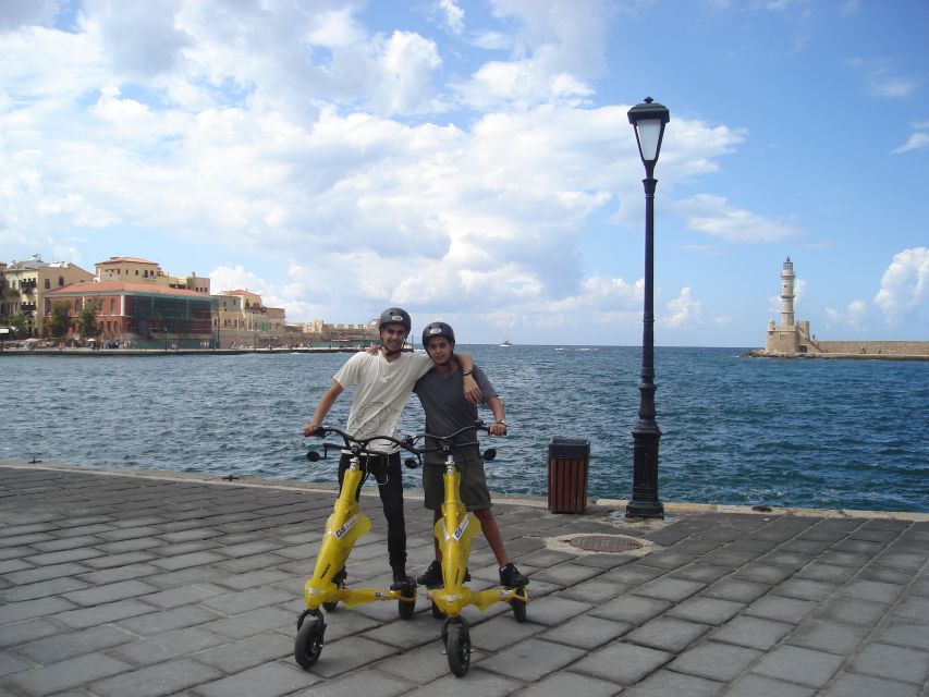 Crete: Chania Trikke Tour Through the Centuries - Inclusions