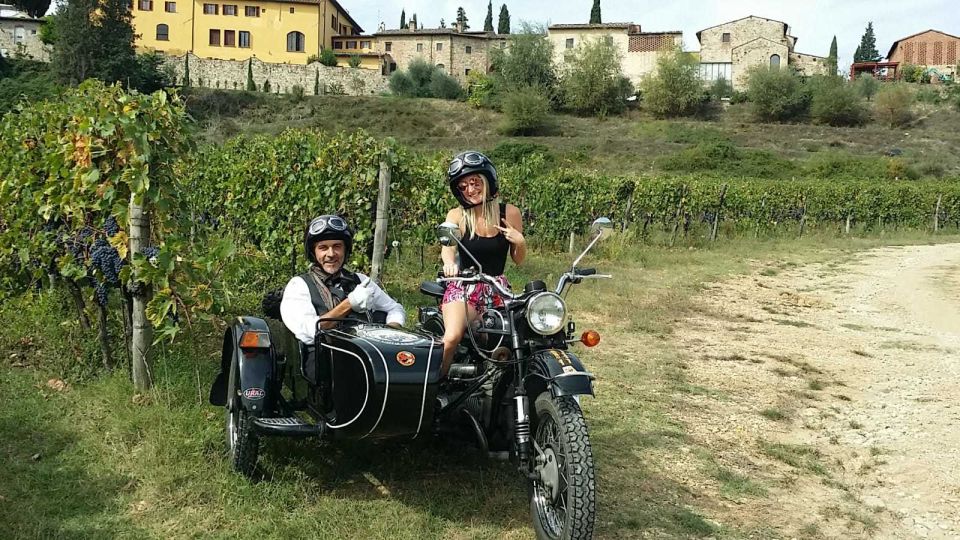 Florence and Chianti Wine Vintage Sidecar Tour - Tour Highlights and Inclusions