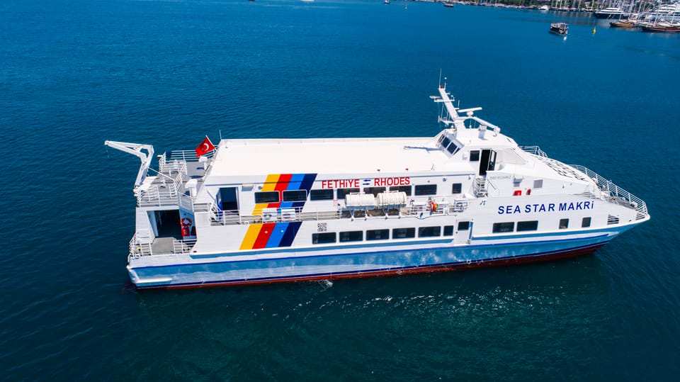 From Fethiye: Ferry Transfer to Rhodes - Important Information