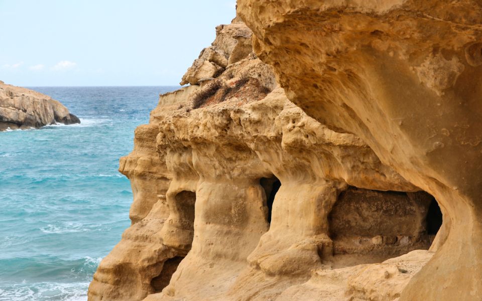 From Heraklion: Matala, Hippies Caves & Ancient Gortyn - Transportation Information