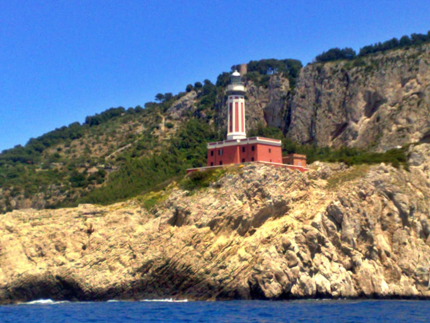 From Marina Grande: Capri Island Boat Tour - Inclusions