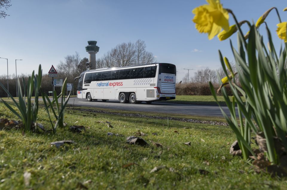 Heathrow Airport: Bus Transfer To/From Bristol City Center - Inclusions