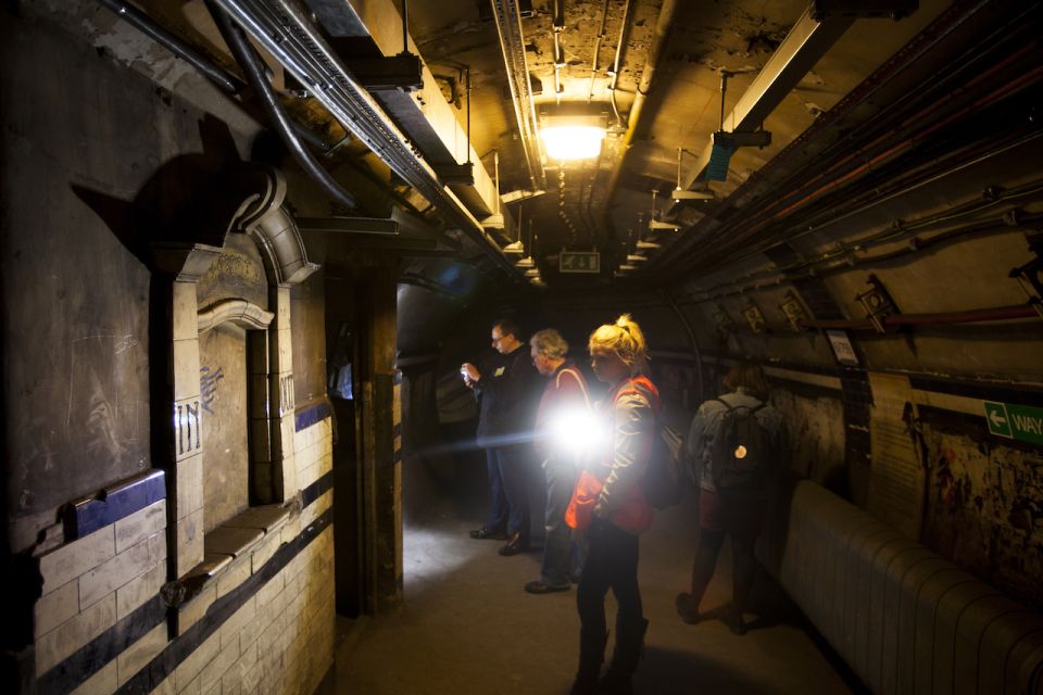 Hidden Tube Station Tour: Euston The Lost Tunnels - What to Bring