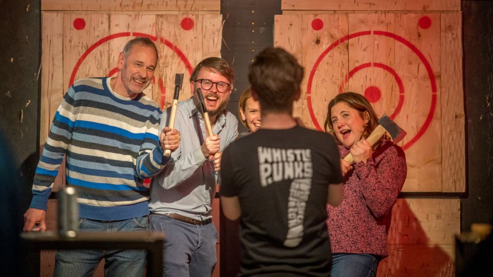 London: Urban Axe Throwing Experience Oxford Circus - Inclusions Provided