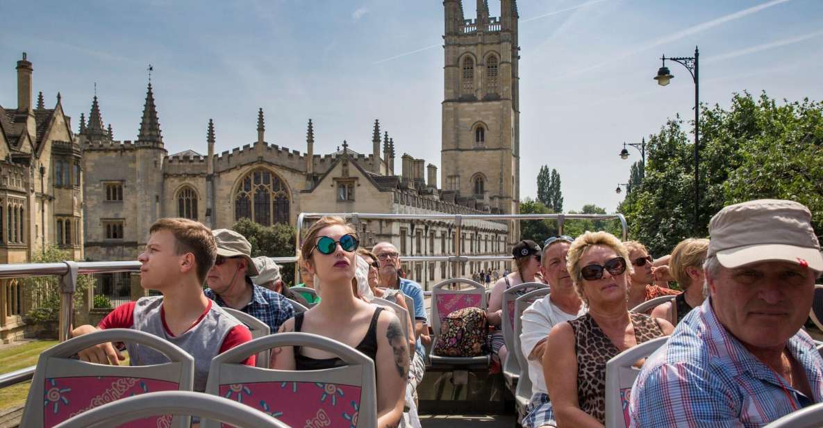 Oxford: City Sightseeing Hop-On Hop-Off Bus Tour - Inclusions