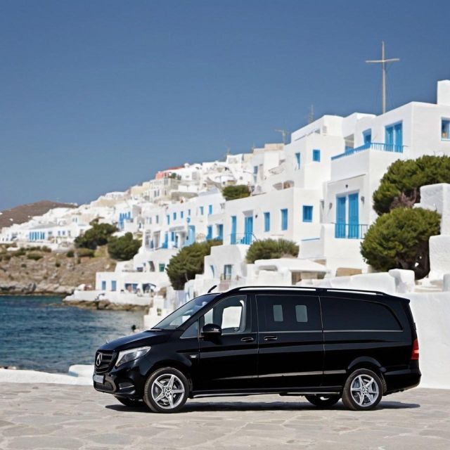 Private Transfer Mykonos:Airport/Port Pickup With Minivan - Meeting Point