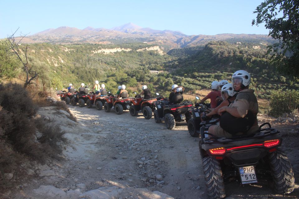 Rethymno Quad Safari Half Day 55KM Cross-Country Experience - Included Amenities