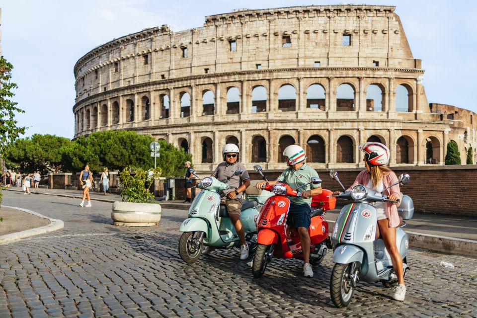 Rome: Full-Day Vespa Scooter Rental - Included Amenities