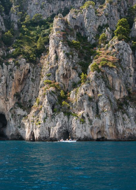 Capri: Private Boat Tour With Swimming Stop and Caves - Common questions