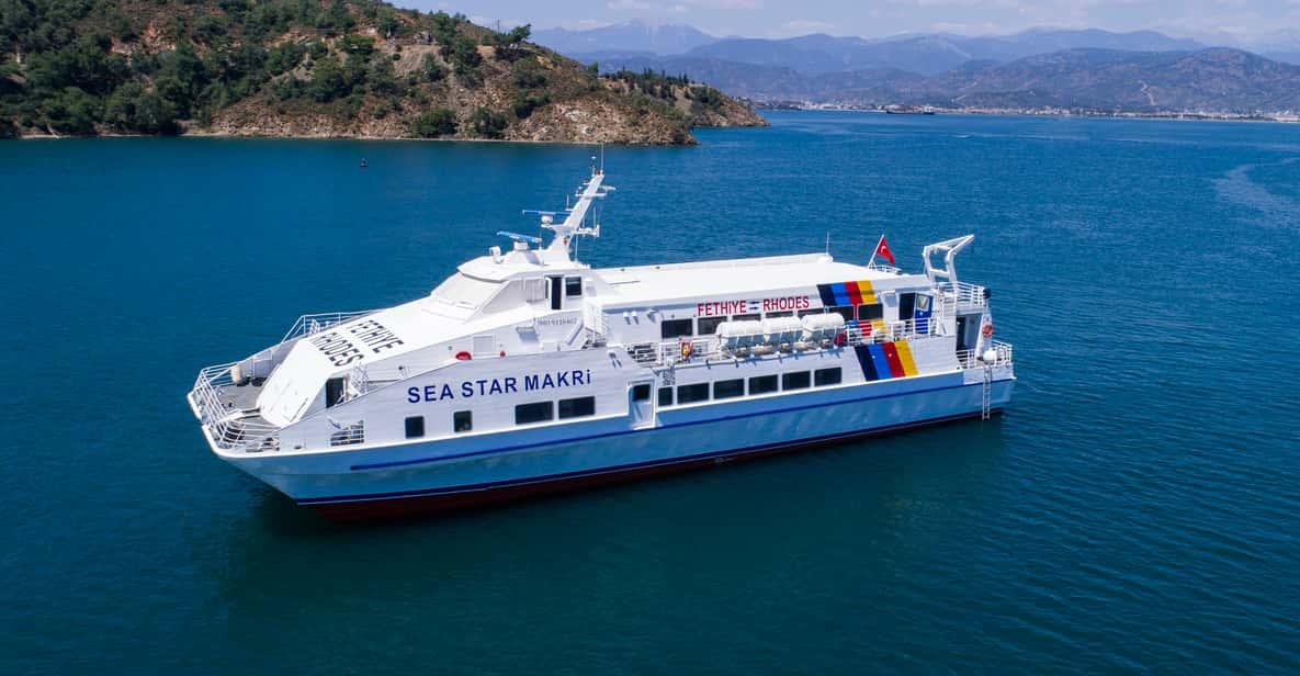 From Fethiye: Ferry Transfer to Rhodes - Departure Details