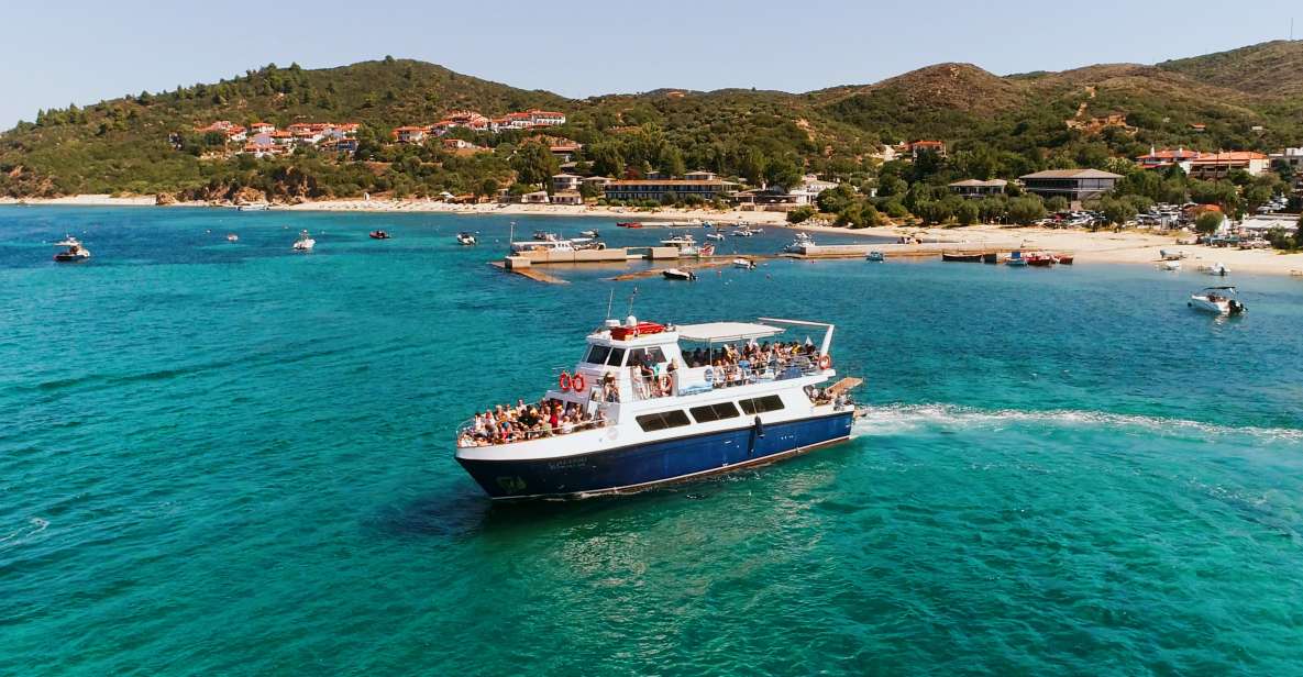 From Ouranoupolis: Two Islands Cruise With Lunch on Board - Experiencing the Blue Lagoon