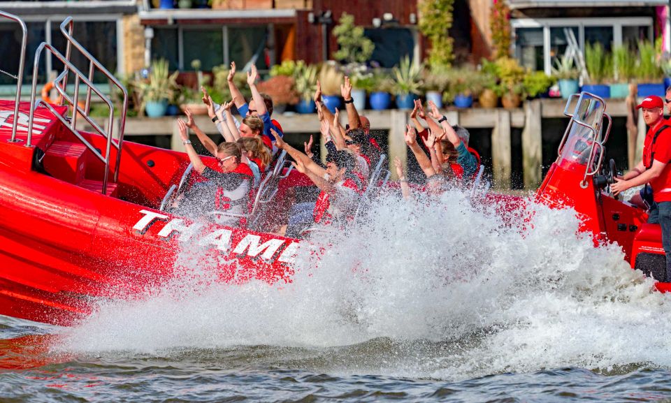 London: Break the Barrier Speed Boat Ride - Important Information