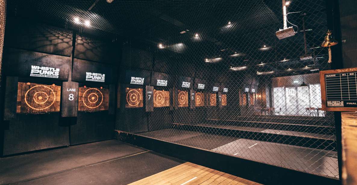 London: Urban Axe Throwing Experience Oxford Circus - Participant Restrictions