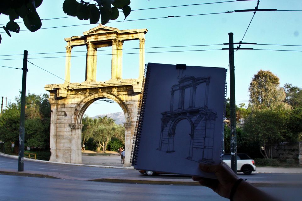 Outdoor Drawing Class in the Old Center of Athens - Cancellation and Flexibility