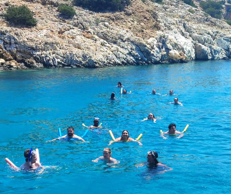 Agia Anna: Koufonisia Cruise and Rina Cave Swim With BBQ - Menu Options