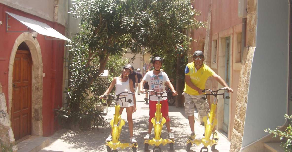 Crete: Chania Trikke Tour Through the Centuries - Reservation Details