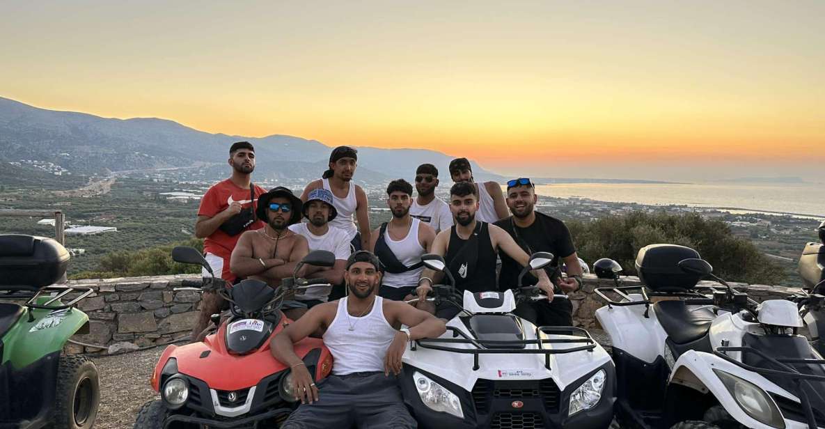 Crete: Off-Road Quad Safari Evening Tour With Hotel Transfer - Highlights