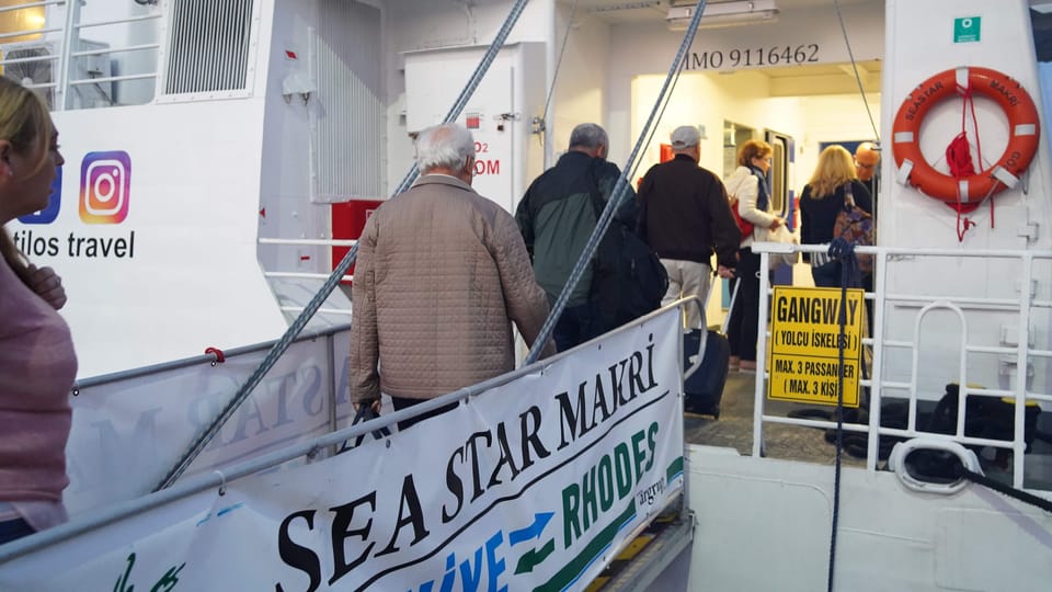 From Fethiye: Ferry Transfer to Rhodes - Safety Guidelines