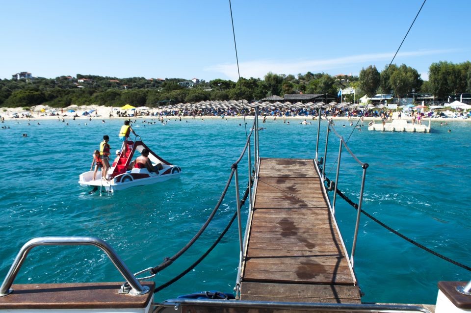 From Ouranoupolis: Two Islands Cruise With Lunch on Board - Activities on the Cruise