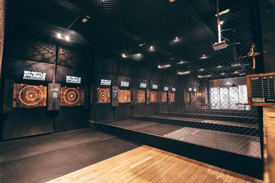 London: Urban Axe Throwing Experience Oxford Circus - Location Details