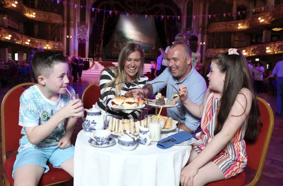 Blackpool: Afternoon Tea at Blackpool Tower Ballroom - Directions to Blackpool Tower Ballroom