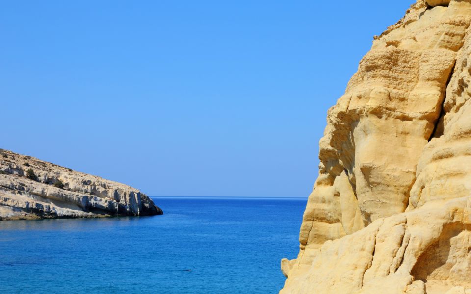 From Heraklion: Matala, Hippies Caves & Ancient Gortyn - Gortys Archaeological Site