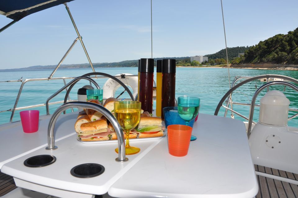 From Nea Fokea: Chalkidiki 6-Hour Cruise by Sailing Boat - Recommended Items to Bring