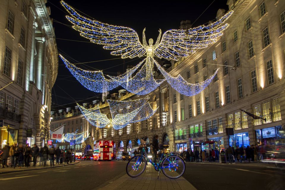 London Christmas Lights Bike Tour - Background