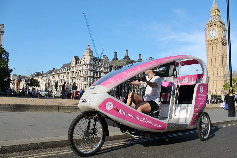 London: Pedicab Bike Tour With Afternoon Tea - Common questions