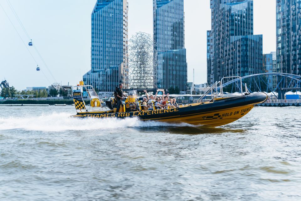 London: Speedboat Sightseeing Tour - Directions