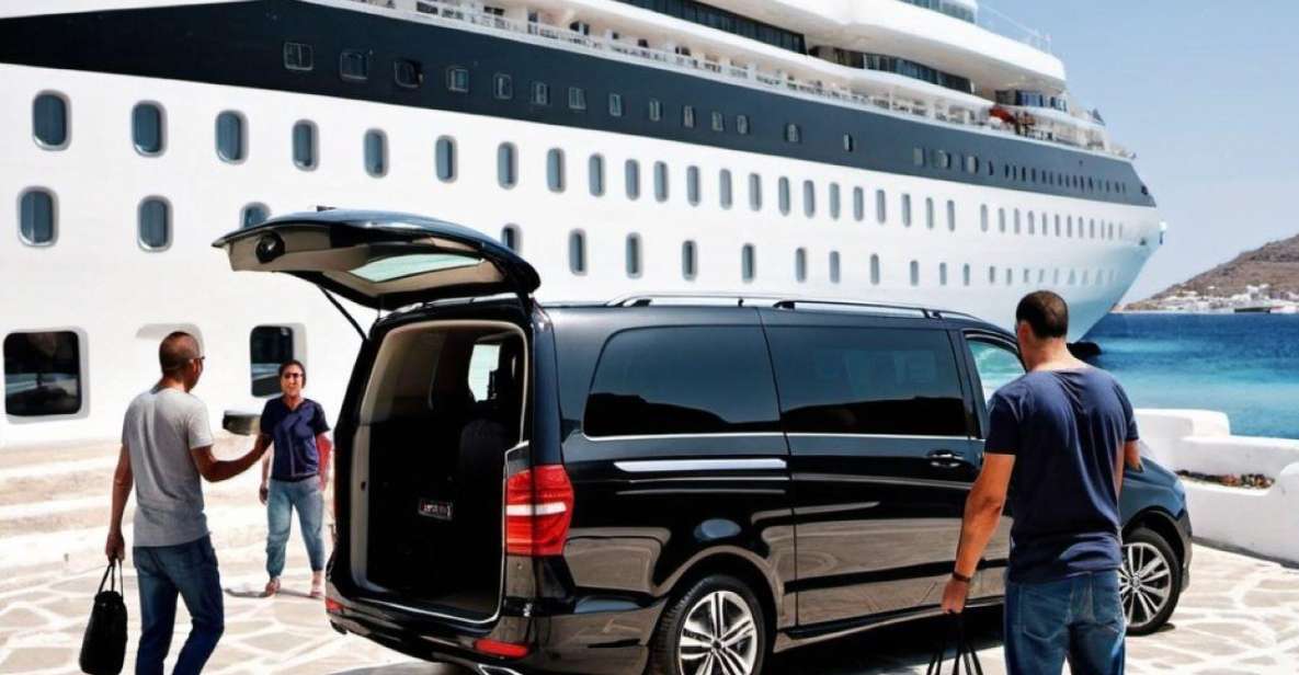 Private Transfer Mykonos:Airport/Port Pickup With Minivan - Availability