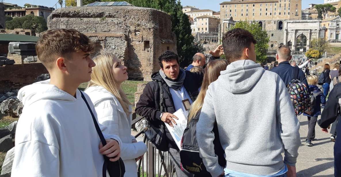 Colosseum and Ancient Rome Private Tour With Hotel Pick up - Background