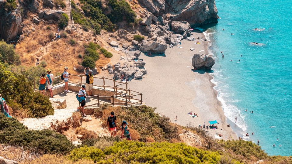 Crete: Preveli Tropical Beach and Palm Forest - Explore Kourtaliotiko Gorge