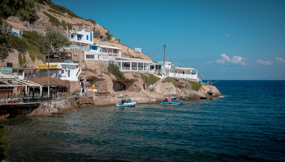 From Heraklion: Day Trip to Matala Hippie Beach and Caves - Matala Caves Exploration