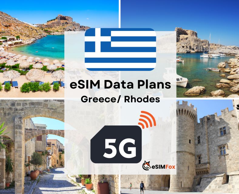 Rhodes: Greece/ Europe Esim Internet Data Plan High-Speed - Common questions