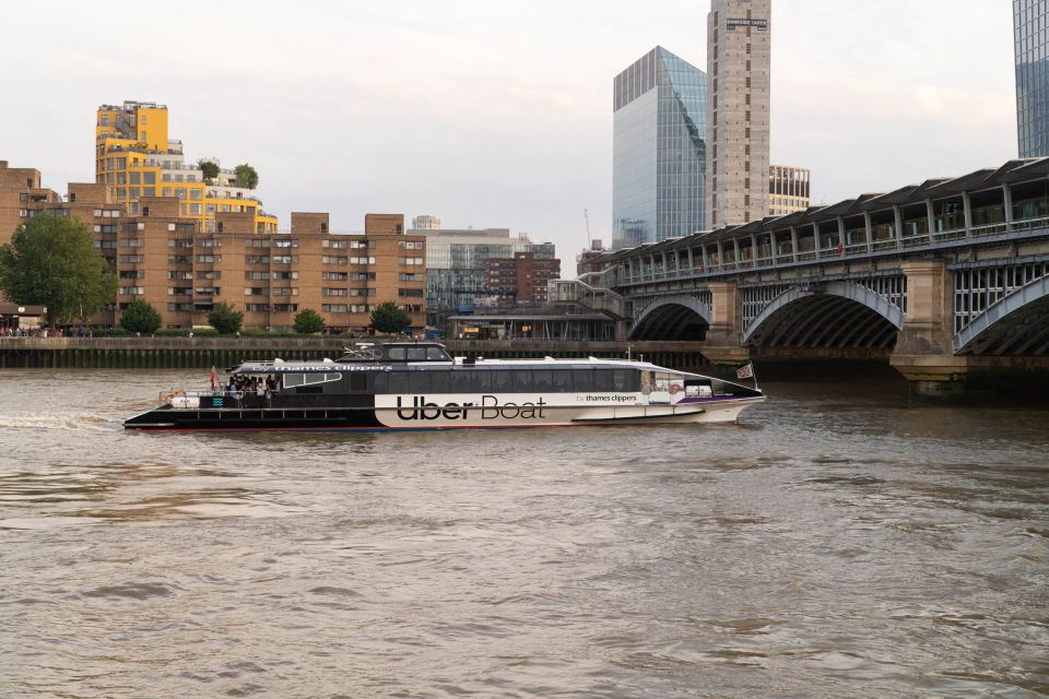 London: Uber Boat by Thames Clippers Hop-On Hop-Off Pass - Booking Information